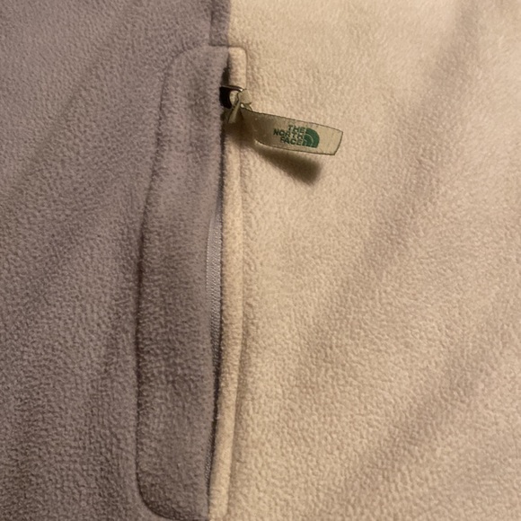Older style North Face fleece zip up. Worn, but still has plenty of life. - Picture 4 of 9